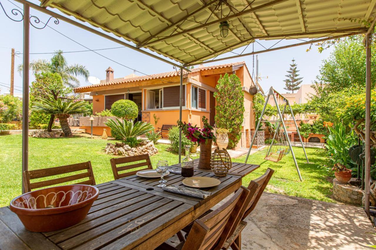 Anna'S Sea House Near To A Sandy Beach! Kato Daratso Bagian luar foto