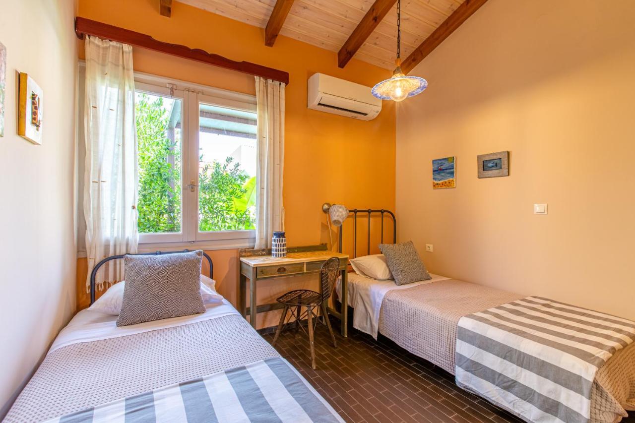 Anna'S Sea House Near To A Sandy Beach! Kato Daratso Bagian luar foto
