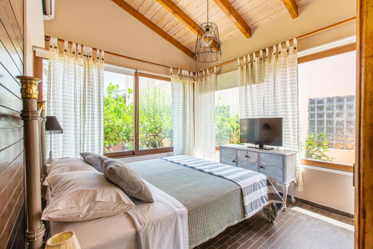Anna'S Sea House Near To A Sandy Beach! Kato Daratso Bagian luar foto