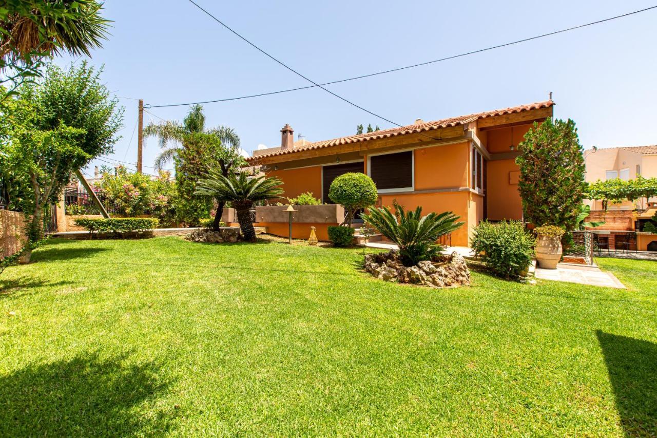 Anna'S Sea House Near To A Sandy Beach! Kato Daratso Bagian luar foto